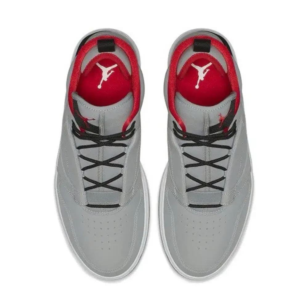 NEW Nike Jordan Fadeaway Wolf Grey Red Black A01329-060 Men’s Size Multi